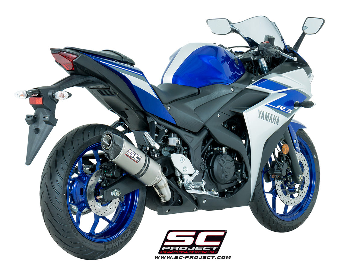2015+ R3 SC Project Oval Slip-on Exhaust