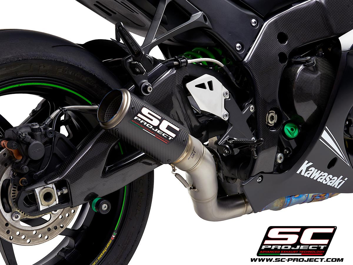 2017-2020 ZX10R/RR SC Project CR-T Slip-on Exhaust w/ Link Pipe