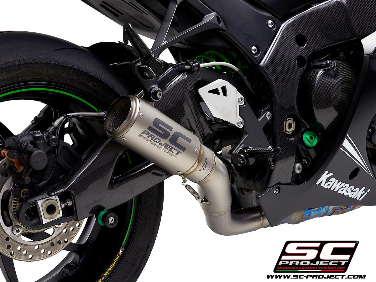 2017-2020 ZX10R/RR SC Project CR-T Slip-on Exhaust w/ Link Pipe
