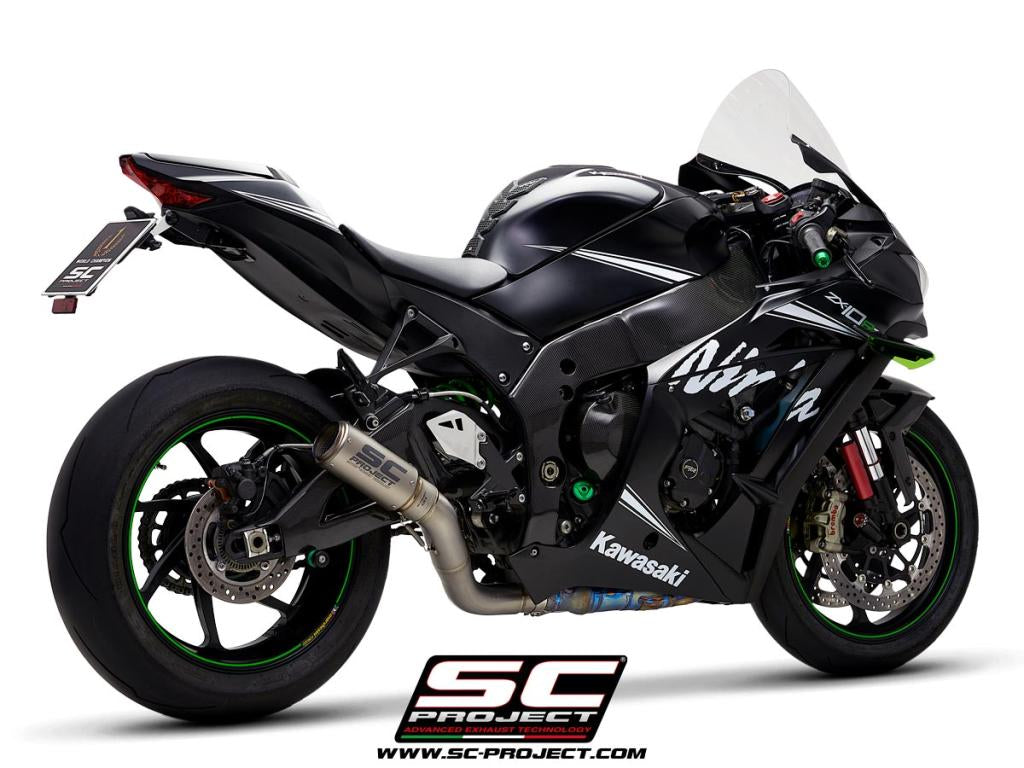 2017-2020 ZX10R/RR SC Project CR-T Slip-on Exhaust w/ Link Pipe