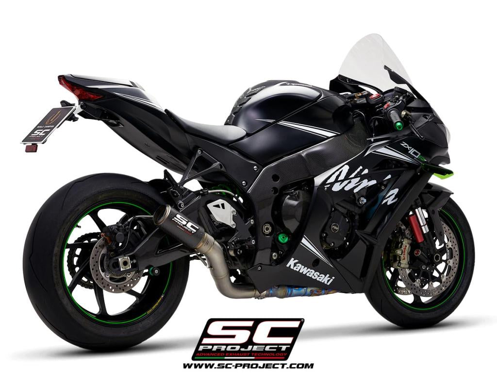 2017-2020 ZX10R/RR SC Project CR-T Slip-on Exhaust w/ Link Pipe