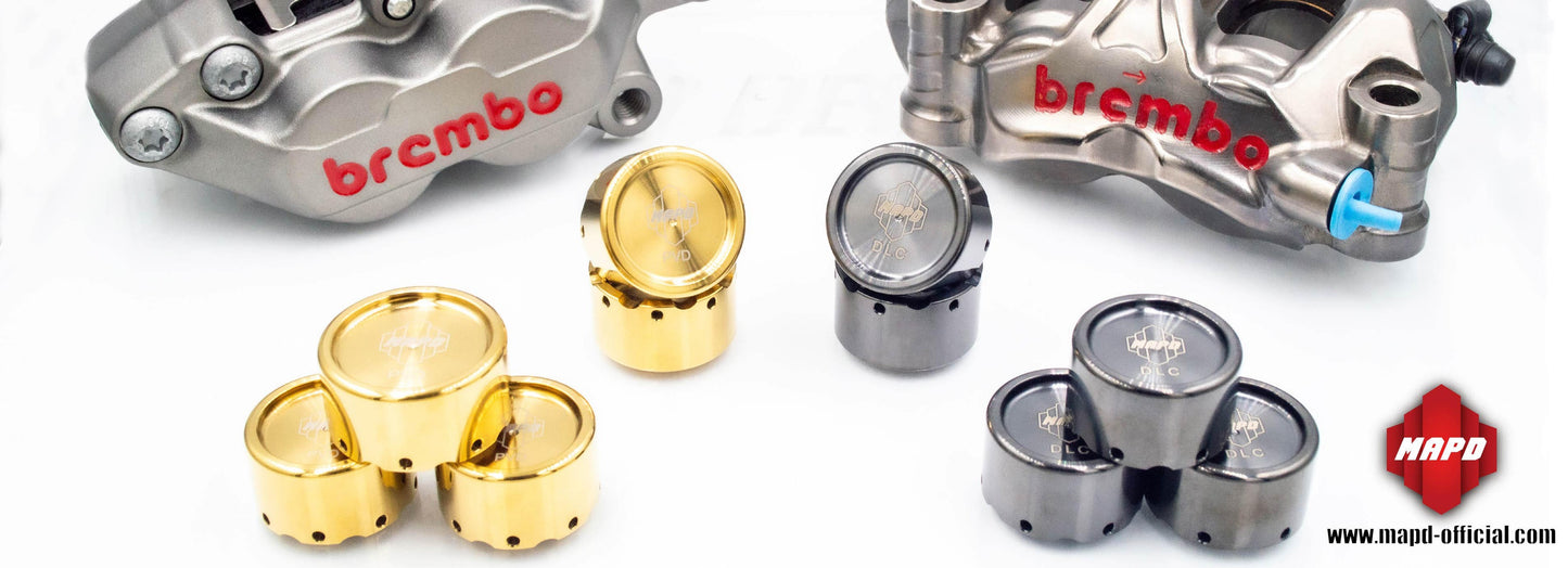 MAPD Titanium Brake Caliper Pistons for Aftermarket Calipers