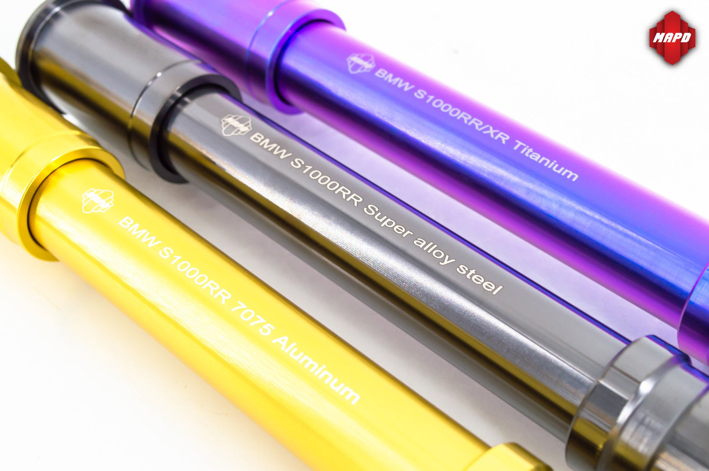 MAPD Titanium Axles