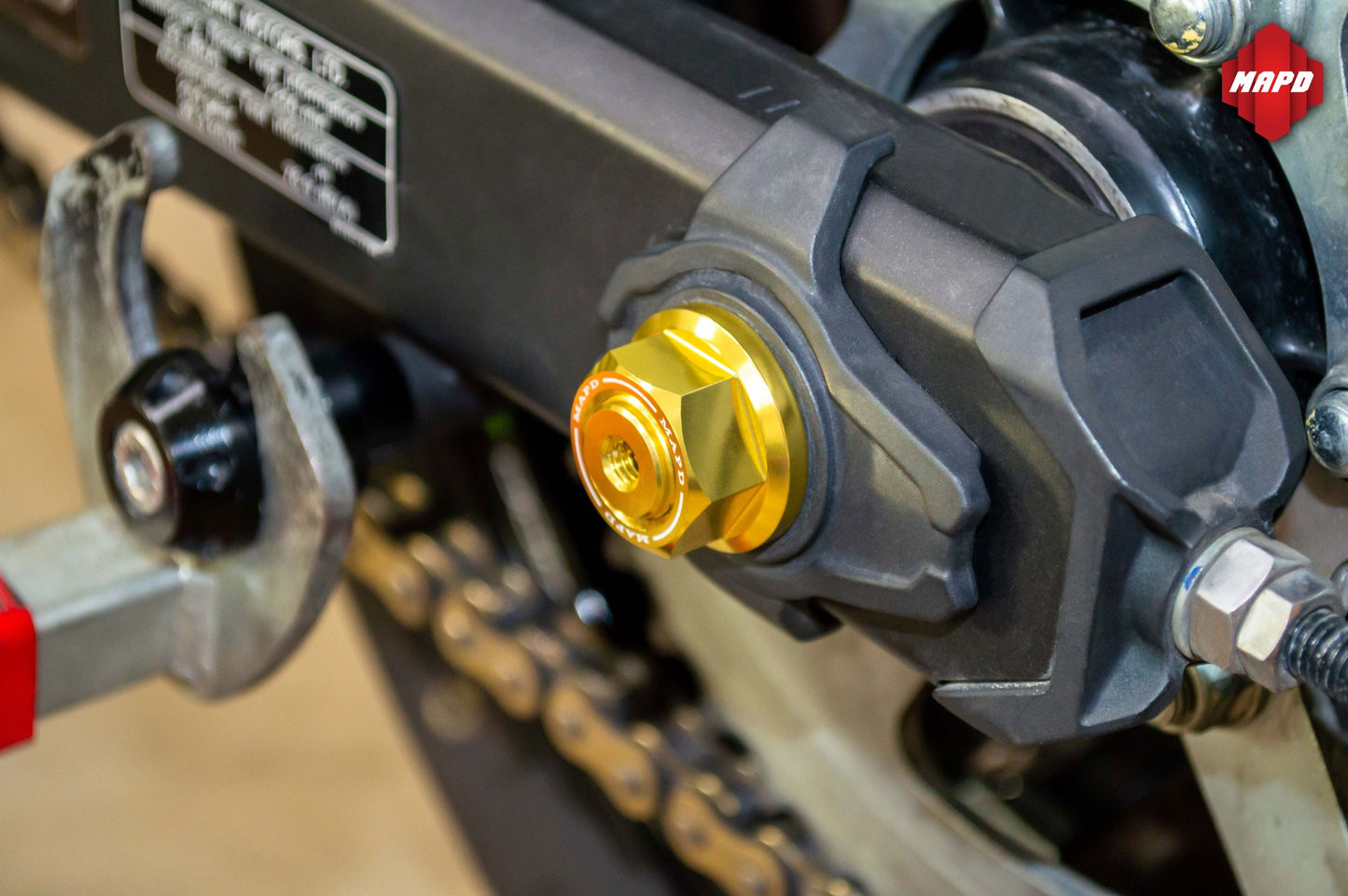 MAPD Titanium Axles
