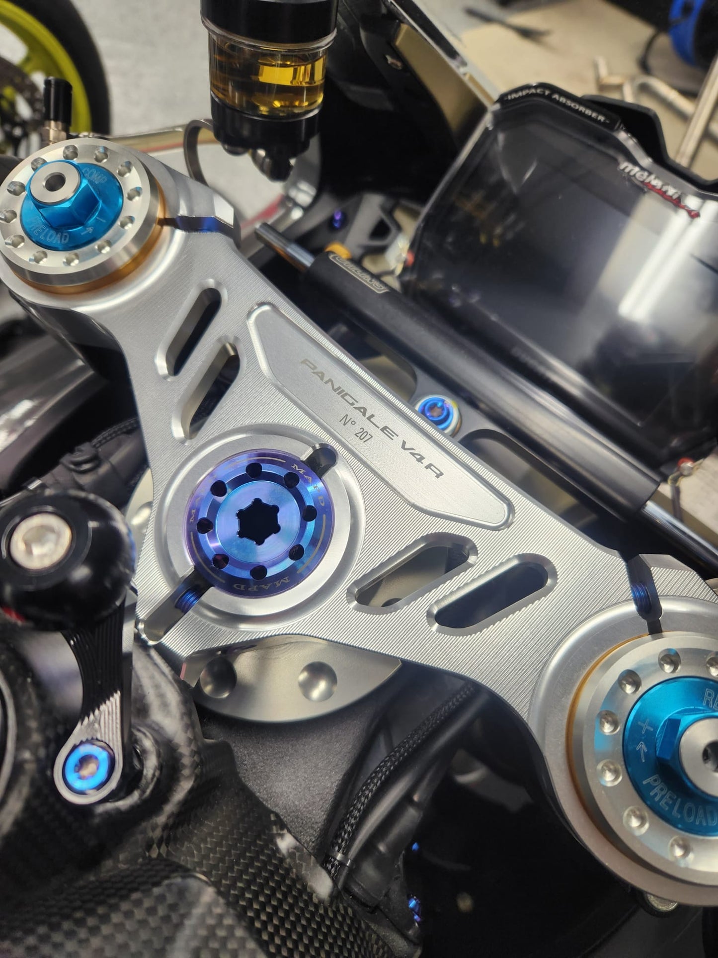 MAPD Ducati Steering Stem Nut