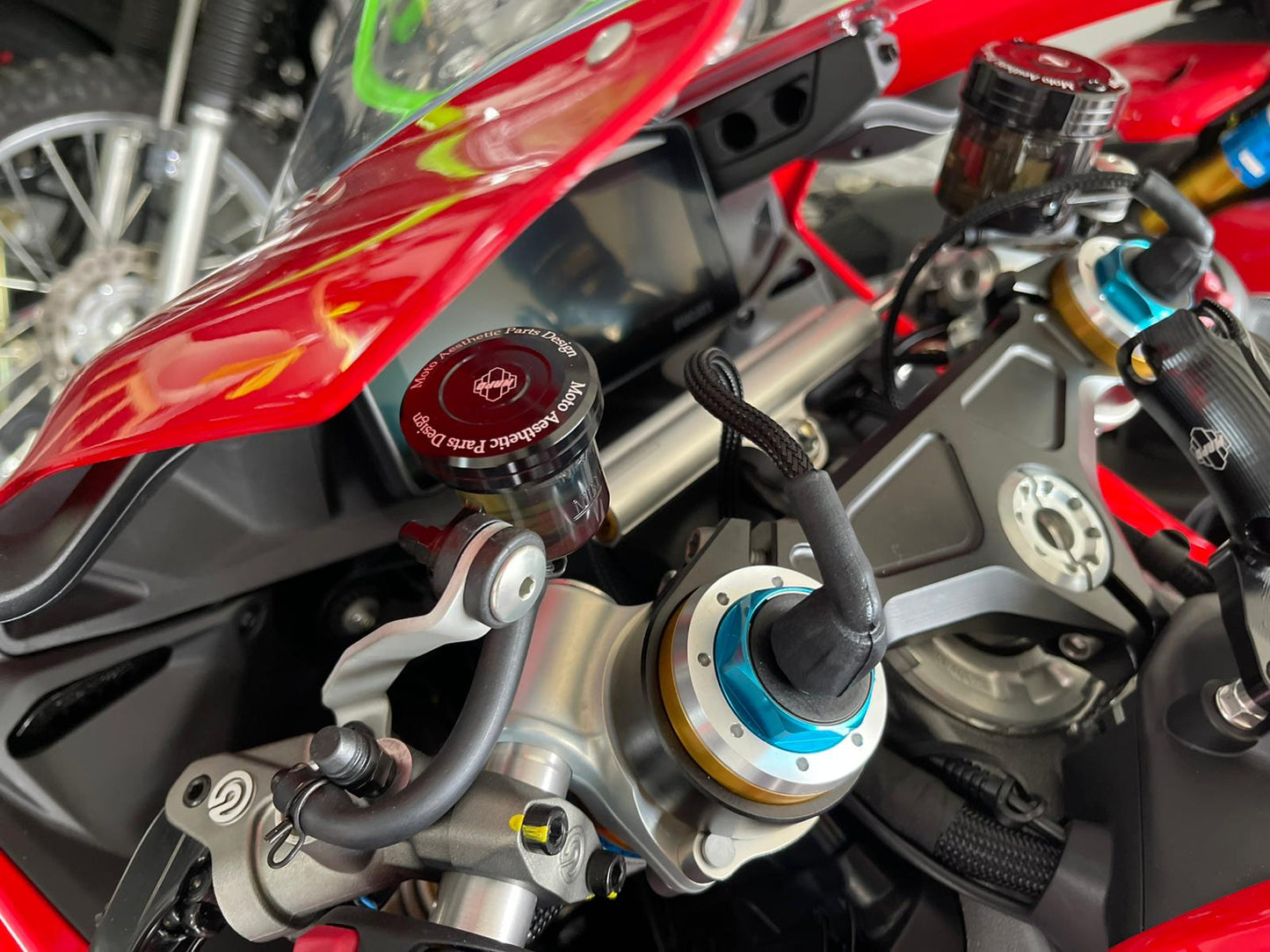 MAPD Small Clutch/Rear Brake Fluid Reservoir Cap