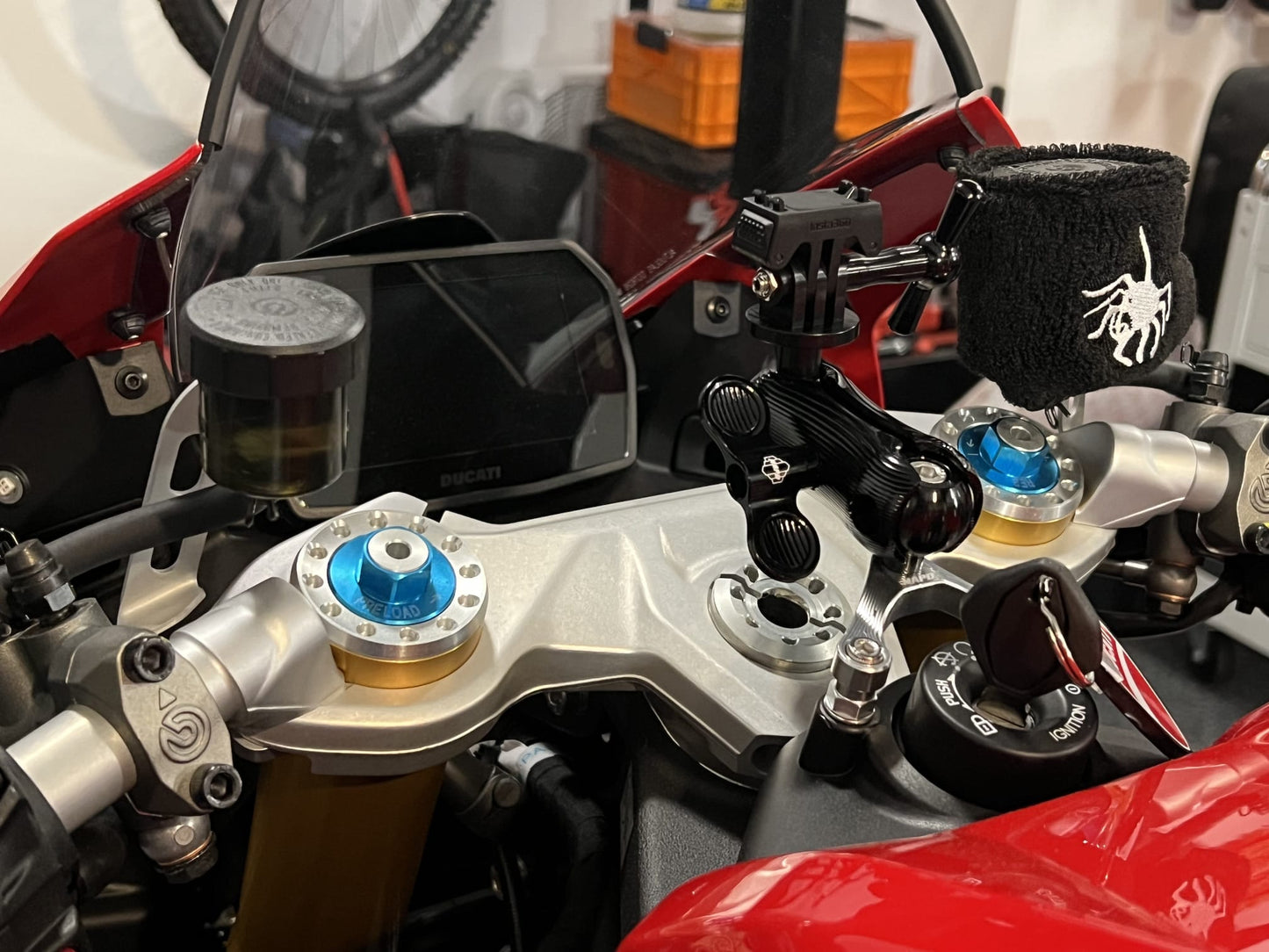 MAPD Ducati Ball Mount
