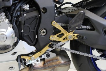 Gilles Tooling MUE2 Adjustable Rearsets for Yamaha