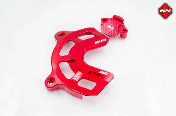 MAPD Front Sprocket Cover, Shifter Stabilizer, & Gear Position Sensor Cover for Aprilia RS660