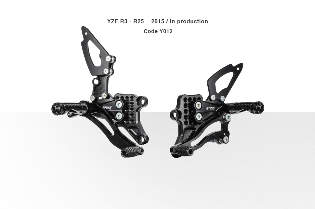Bonamici Adjustable Rearsets for Yamaha