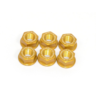 DucaBike Sprocket Nuts - 6 Pack