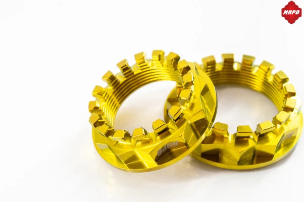 MAPD Ducati Panigale Titanium Rear Axle Nuts