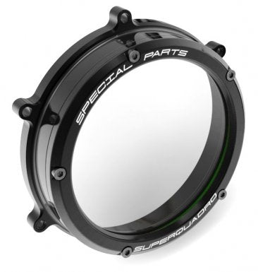 DucaBike Clear Clutch Cover Colored Ring