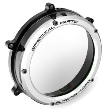 DucaBike Clear Clutch Cover Colored Ring
