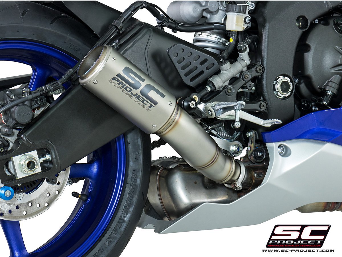 2006 -2023 R6 SC Project CR-T High mount Slip-on Exhaust