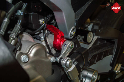 MAPD Front Sprocket Cover, Shifter Stabilizer, & Gear Position Sensor Cover for Aprilia RS660