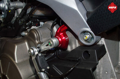 MAPD Front Sprocket Cover, Shifter Stabilizer, & Gear Position Sensor Cover for Aprilia RS660