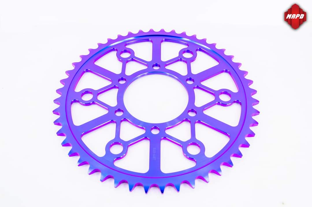 MAPD 525 Titanium Rear Sprockets