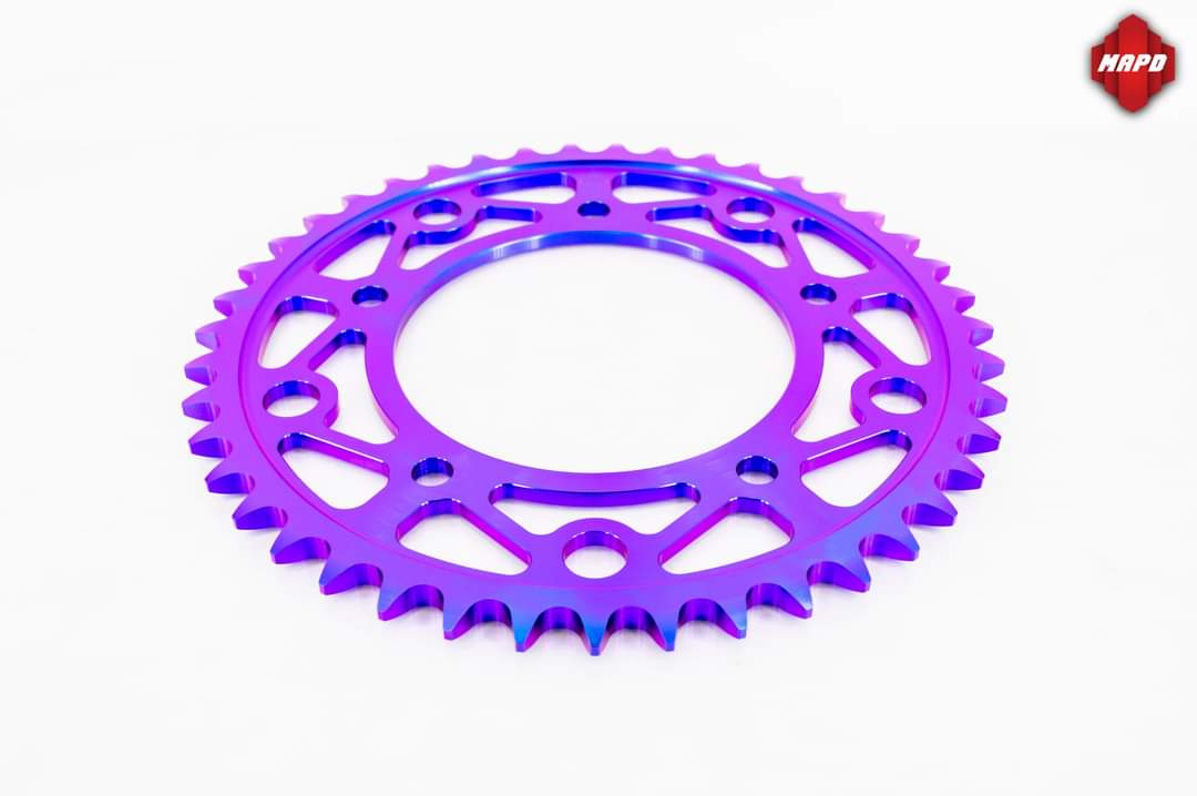 MAPD 525 Titanium Rear Sprockets