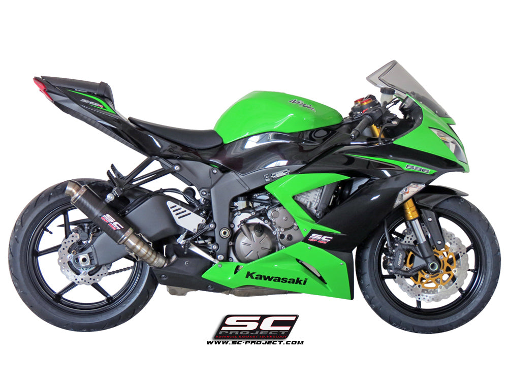 2013-2019 ZX6R SC Project GP M2 Slip-on Exhaust