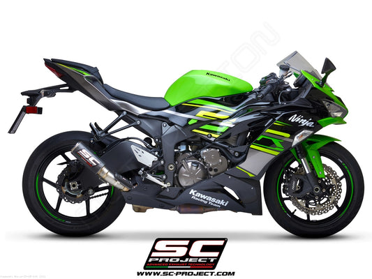 2013-2023 ZX6R SC Project CR-T Slip-on Exhaust