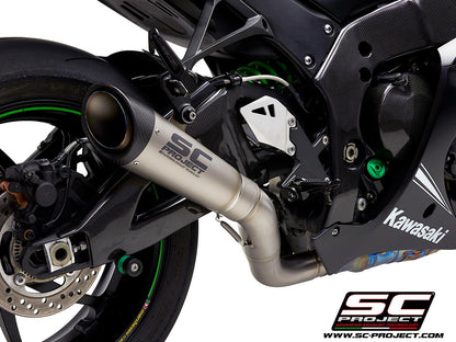 2017-2020 ZX10R / RR SC Project S1 Slip-on w/ Mid-pipe Exhaust