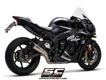 2017-2020 ZX10R / RR SC Project S1 Slip-on w/ Mid-pipe Exhaust