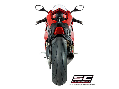 2018+ Panigale V4 / V4S / V4 Speciale S1 Slip-on Exhaust w/ Decat Link Pipe