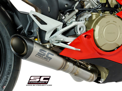 2018+ Panigale V4 / V4S / V4 Speciale S1 Slip-on Exhaust w/ Decat Link Pipe