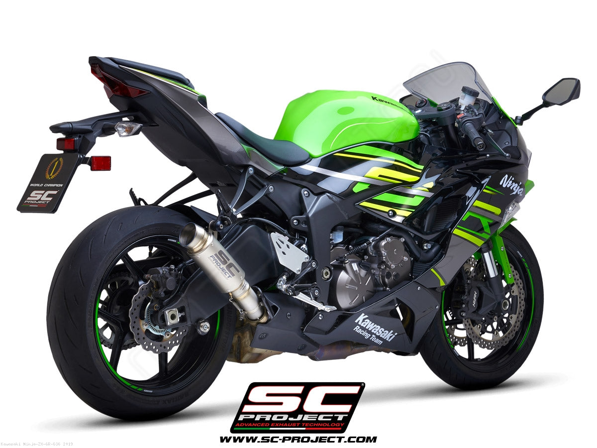 2019-2023 ZX6R SC Project GP70-R Slip-on Exhaust