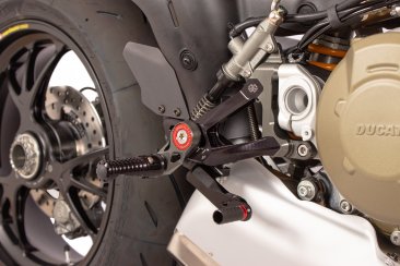 Gilles Tooling MUE2 Adjustable Rearsets for Ducati