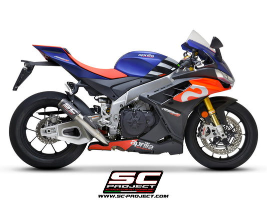 2021+ RSV4 1100 / Factory SC Project CR-T Slip-on Exhaust