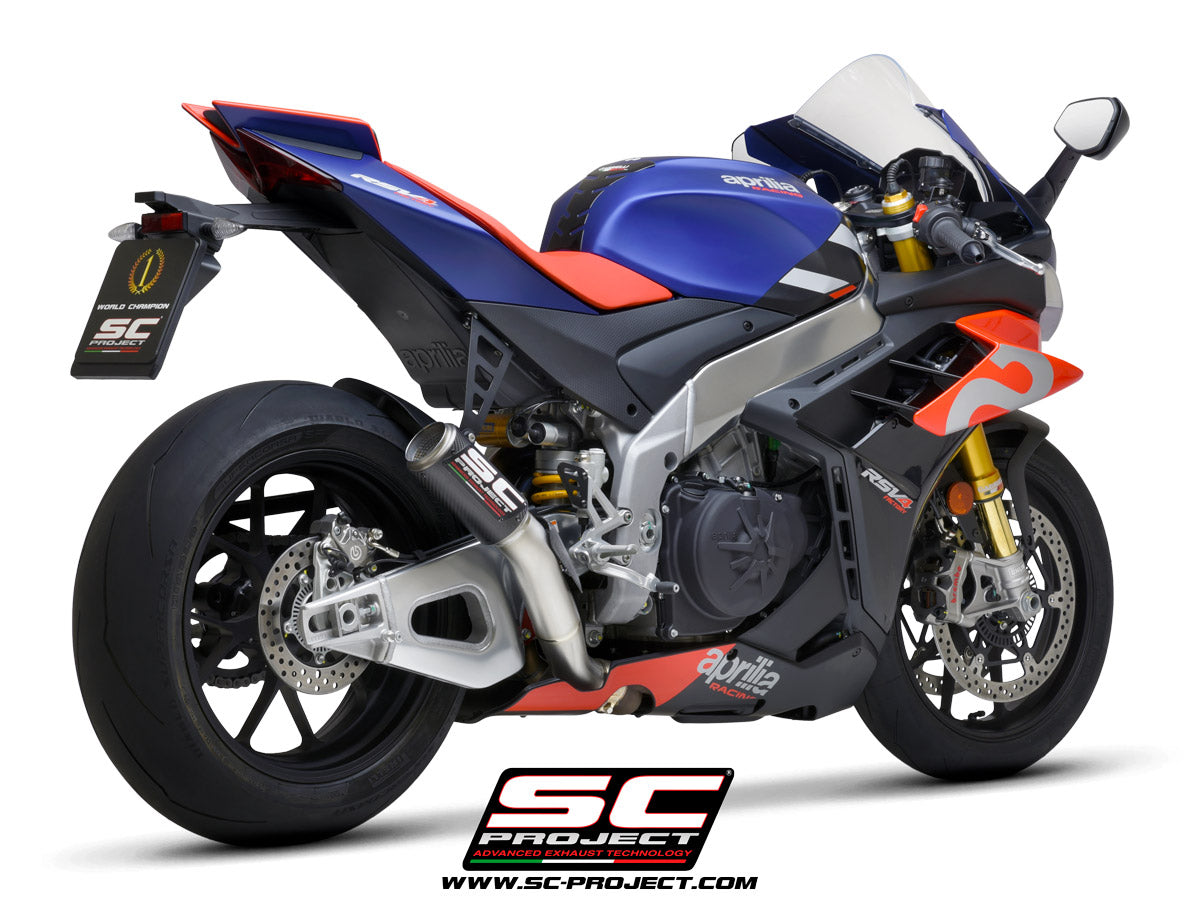 2021+ RSV4 1100 / Factory SC Project CR-T Slip-on Exhaust