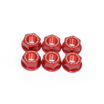 DucaBike Sprocket Nuts - 6 Pack