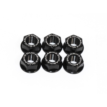 DucaBike Sprocket Nuts - 6 Pack