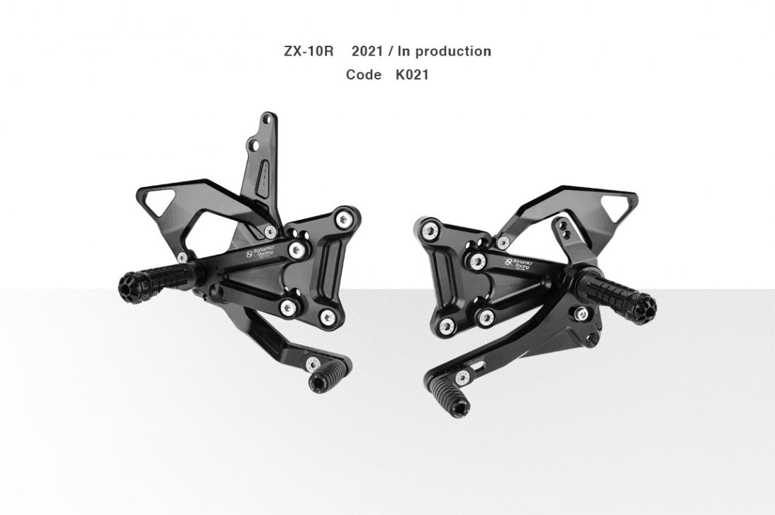 Bonamici Adjustable Rearsets for Kawasaki