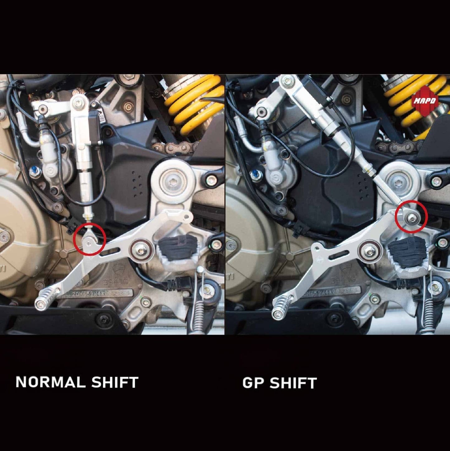 Ducati 698 Mono GP Shift Lever Kit